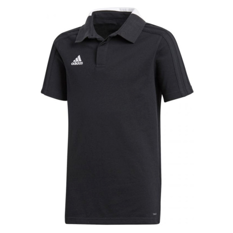 Detské bavlnené polo tričko Condivo 18 JR CF4373 - Adidas