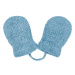 Detské zimné rukavičky New Baby so šnúrkou modré, veľ:62 , 20C26019