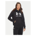 Under Armour Mikina Ua Rival Fleece Big Logo 1379501 Čierna Loose Fit