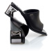 Sandále Karl Lagerfeld K-Blok Square Toe Mule Čierna