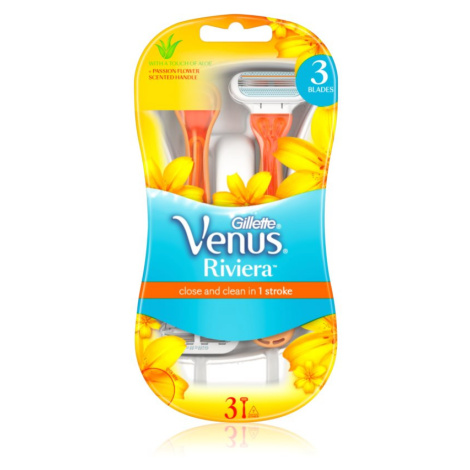 Gillette Venus Riviera jednorázové holiace strojčeky
