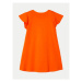 Mayoral Každodenné šaty 3948 Oranžová Regular Fit