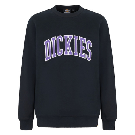 DICKIES Mikina 'AITKIN '  fialová / čierna / biela