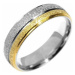 Silvego Snubný oceľový prsteň Flers RRC0365 64 mm