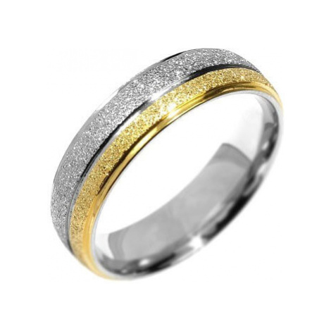 Silvego Snubný oceľový prsteň Flers RRC0365 56 mm
