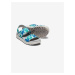 Modré dámske vzorované sandále Keen Elle