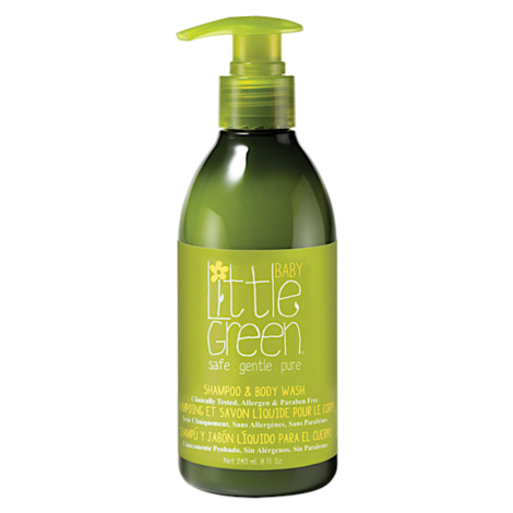Jemný šampón a sprchový gél pre bábätká Little Green Baby - 240 ml (0169936) + darček zadarmo