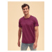 Burgundy Men's T-shirt Valueweight Fruit of the Loom