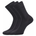 Lonka Deli Unisex ponožky - 3 páry BM000000566900100291 tmavo šedá