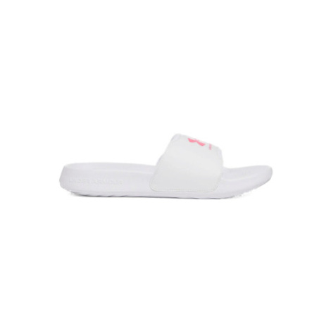Dámske šlapky (plážová obuv) UNDER ARMOUR UA W Ignite Select white white super pink