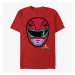 Queens Hasbro Vault Power Rangers - Big Face Red Men's T-Shirt Red