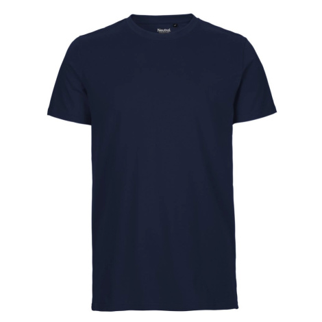 Neutral Pánske tričko Fit z organickej Fairtrade bavlny - Námornícka modrá