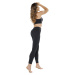 Legíny gWINNER Push-Up Leggins Anti Cellulite Farba: Čierna