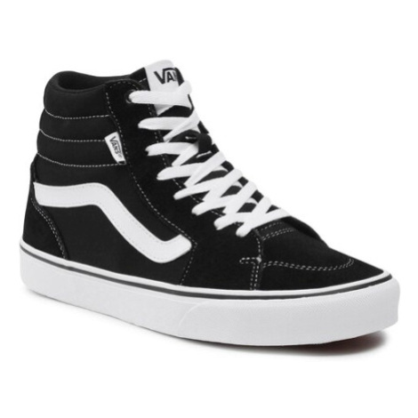 Pánska rekreačná obuv VANS MN Filmore HI (Suede Canvas) black white