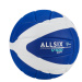 Volejbalová lopta Soft V100 260-280 g od 15 rokov bielo-modrá
