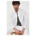 Bavlnená košeľa Pepe Jeans Cuxton pánska, biela farba, slim, s golierom button-down