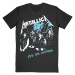 Metallica Tričko Vintage Ride The Lightning Unisex Black