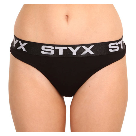 Women's thong Styx sports rubber