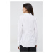 Bavlnená košeľa Seidensticker dámska, biela farba, slim, 60.118201