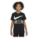 Detské tričko s krátkym rukávom NIKE G NSW TEE BOY AIR-010 BLACK