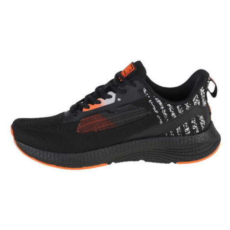 Pánske športové topánky M LL174108 Čierna s oranžovou - Big Star černá-oranžová