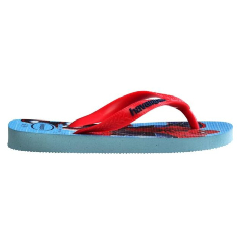 HAVAIANAS KIDS TOP MARVEL II Chlapčenské žabky, svetlomodrá, veľkosť 33/34