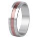 Beneto Bicolor prsteň z ocele SPP10 72 mm