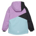 Dievčenská lyžiarska bunda COLOR KIDS Ski Jacket - Colorblock, aqua esque