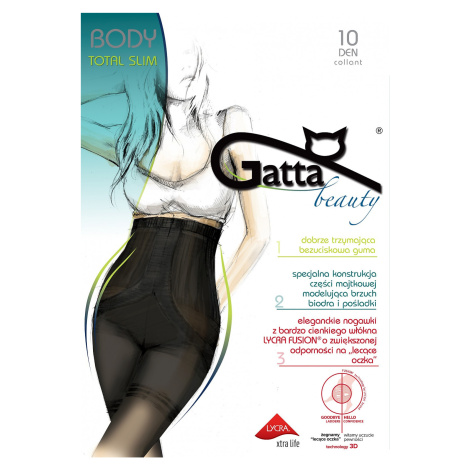 Dámske pančuchové nohavice Gatta Body Total Slim Fusion 10 den