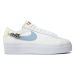 Nike Sneakersy Blazer Low Platform Se DJ6376 100 Biela