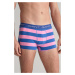 SPODNÁ BIELIZEŇ GANT STRIPE TRUNK 3-PACK RICH BLUE