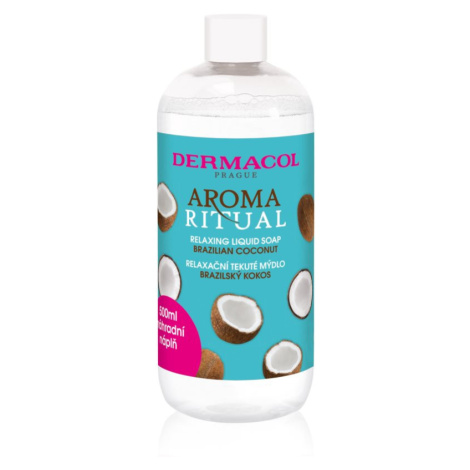 Dermacol Aroma Ritual Brazilian Coconut tekuté mydlo náhradná náplň