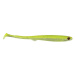 Fox rage gumová nástraha slick fast super soft uv chartreuse ayu - 15 cm