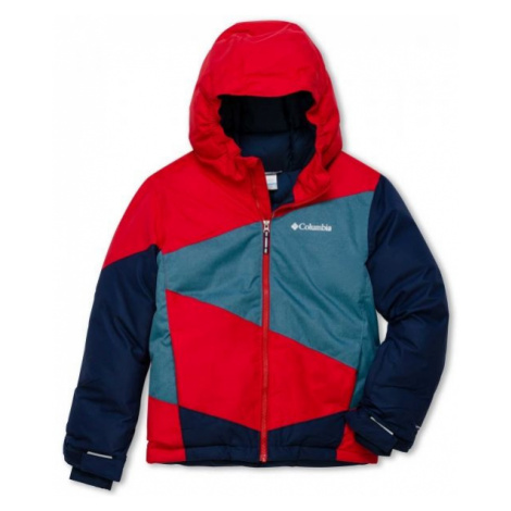 Columbia WILDSTAR JACKET červená - Chlapčenská zimná bunda
