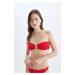 DEFACTO Fall in Love Regular Fit Bikini Top