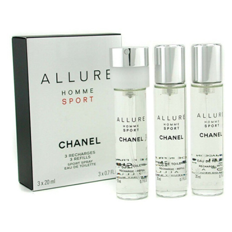 Chanel Allure Homme Sport Edt Napln 3x20ml 60ml