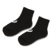 Asics Súprava 3 párov kotníkových ponožiek unisex 3PPK Quarter Sock 155205 Čierna