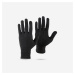 Bezšvové spodné rukavice na horskú turistiku MT500 čierne