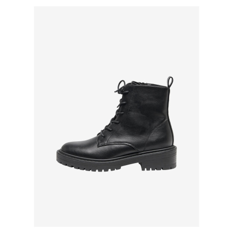 Black Women's Ankle Boots ONLY Bold - Women