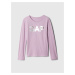 GAP Kids ́s T-shirt with metallic logo - Girls