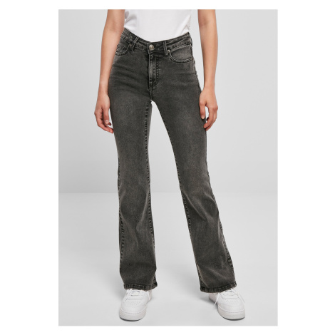 Women's High Waisted Denim Pants - Black Urban Classics