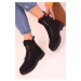 Soho Women's Black Boots & Booties 17679