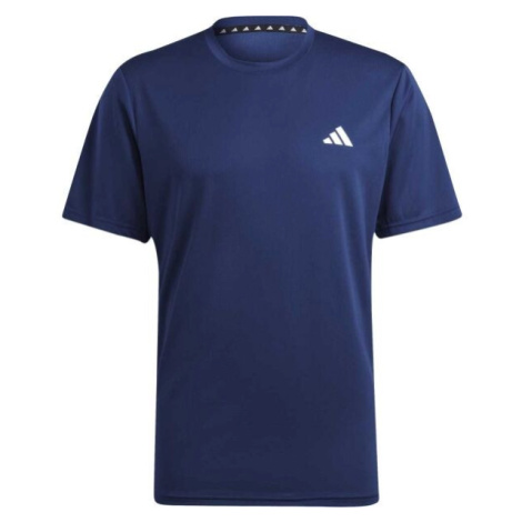 adidas TR-ES BASE T Pánske športové tričko, tmavo modrá, veľkosť