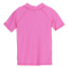 Dievčenské tričko na kúpanie COLOR KIDS T-shirt W. Print, sugar pink