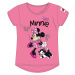 Detské bavlnené tričko Minnie Mouse Disney - ružové