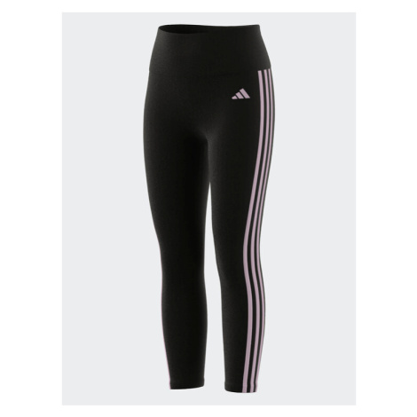 Adidas Legíny Train Essentials AEROREADY 3-Stripes High-Waisted Training Leggings IJ9574 Čierna