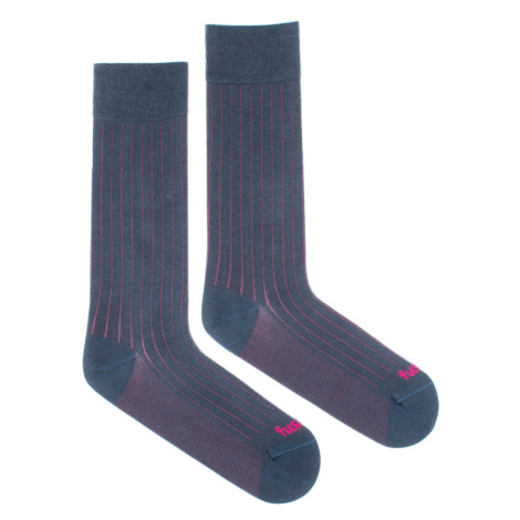 Pánske ponožky Fešák šedý Fusakle