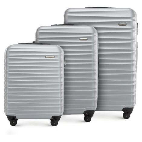 Sada ABS kufrov s rebrami 56-3A-31S-01 Wittchen