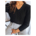 Black women's sweater CANDIS Dstreet z