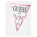 Guess Mikina K74Q12 KAUG0 Biela Regular Fit